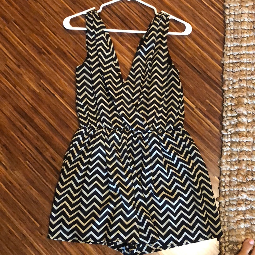 Chevron romper
